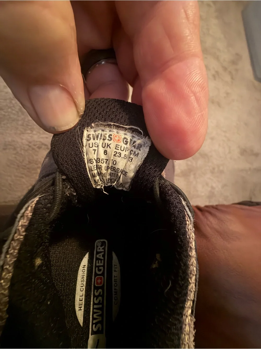 SwissGear Kids Brown and Black Trail Sneakers